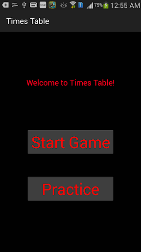 Times Table Practice Game