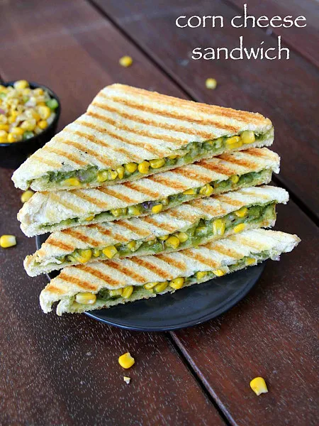 Grill Corn Sandwich