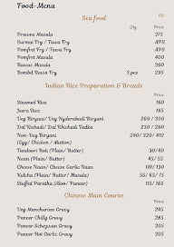 Vaastu - The Dining Bar menu 8