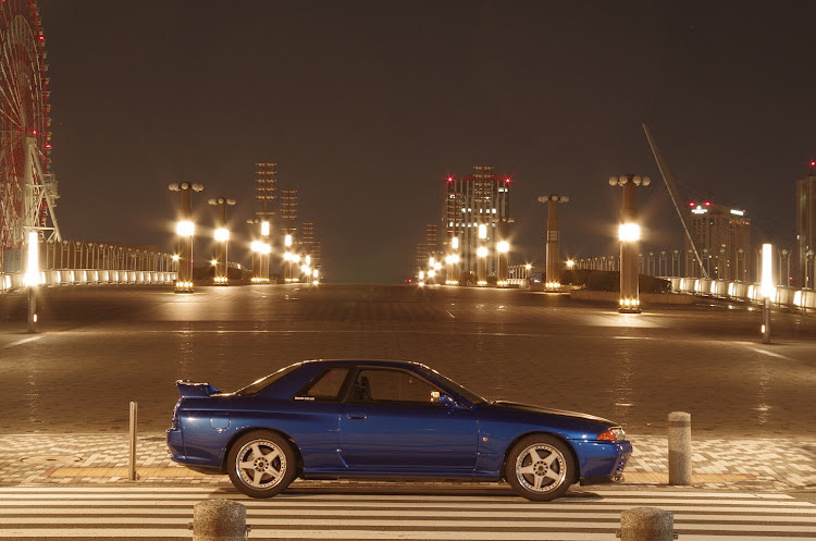 スカイライン GT-Rの独り撮影会・深夜徘徊・辰巳ＰＡ・芝浦pa・お台場に関するカスタム事例の投稿画像7枚目