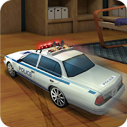 Drive Police Car House 3D  Icon