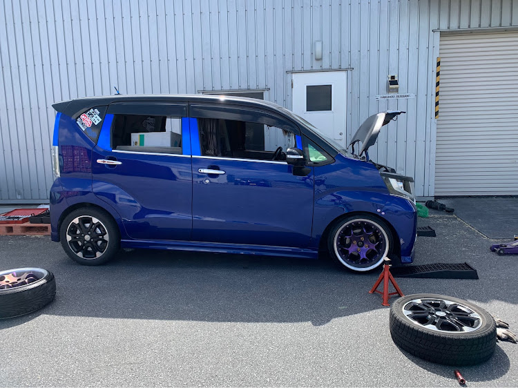 ムーヴカスタムのInitial☆D family・移住初投稿・ホームシック？に関するカスタム事例の投稿画像4枚目