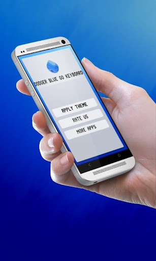 免費下載個人化APP|Dodger blue GO Keyboard app開箱文|APP開箱王
