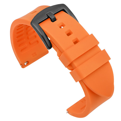 Orange Black Buttons