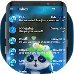 Cover Image of Descargar Panda Messenger SMS theme 1.2.01 APK