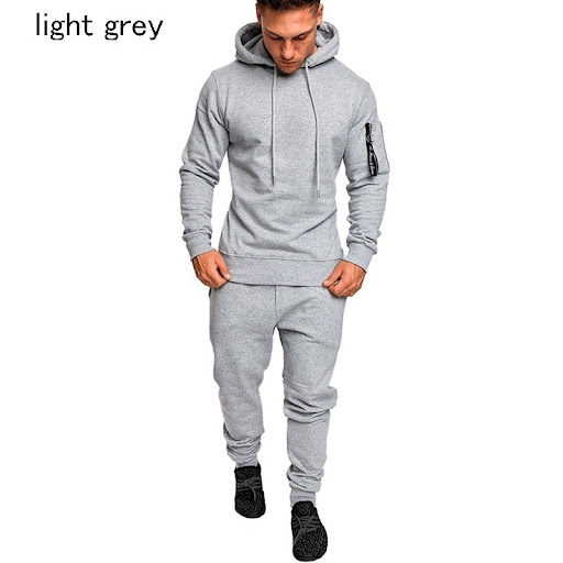 Title 2, Mens two-piece camouflage outdoor sports sweat...