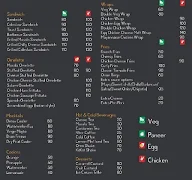 The Meeting Point menu 1