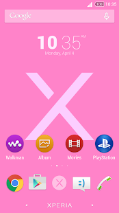 How to get Simple Xperia Logo Theme Pink 1.0.0 mod apk for laptop