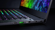 The Razer Blade 15 is surprisingly light for a gaming laptop, measuring under 2.2kg.