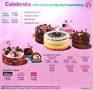 Gourmet Ice cream Cakes by Baskin Robbins menu 1