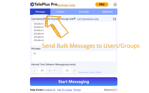 TelePlus - Multi-Accounts Sender