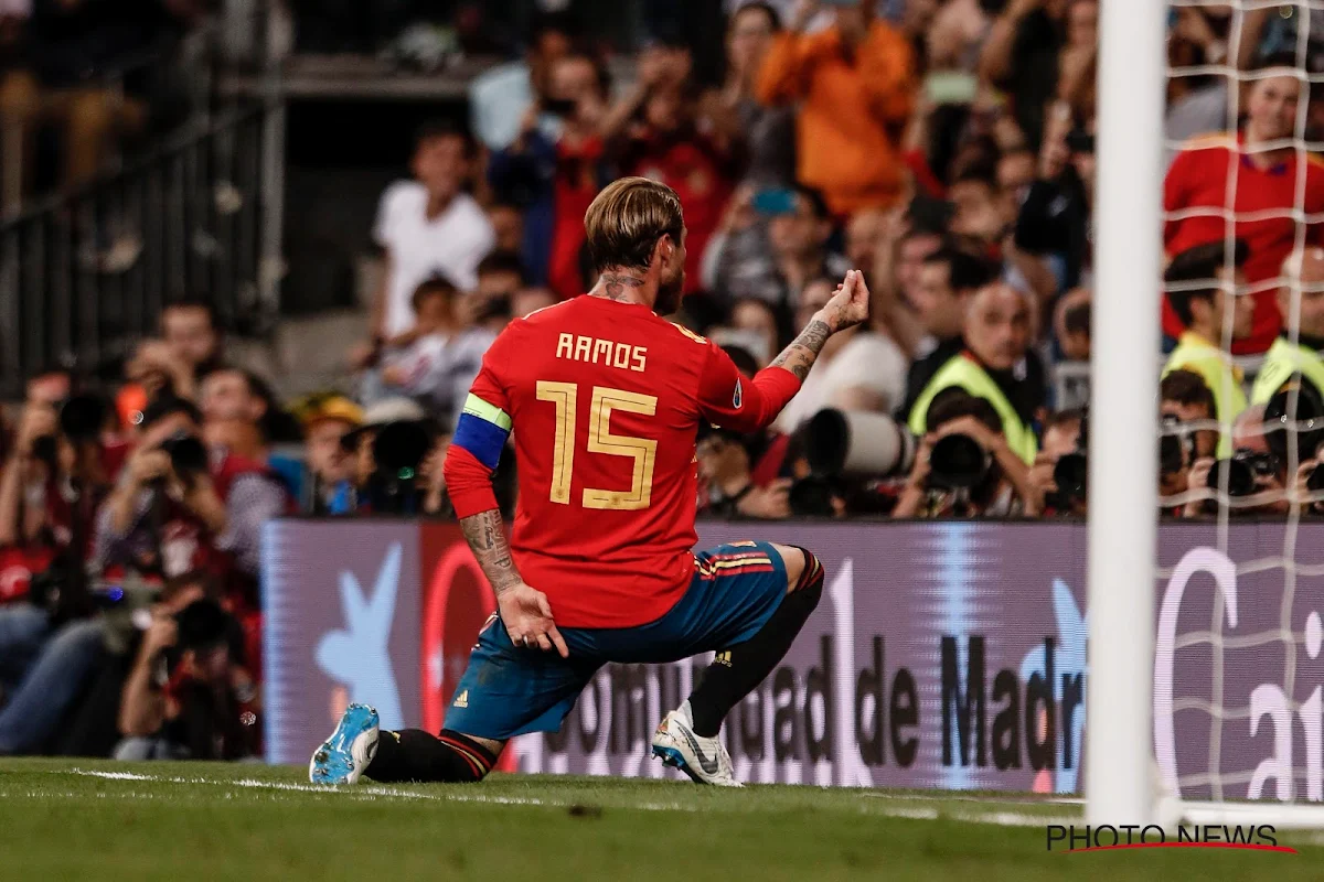 Sergio Ramos égale le record de sélections détenu par Iker Casillas