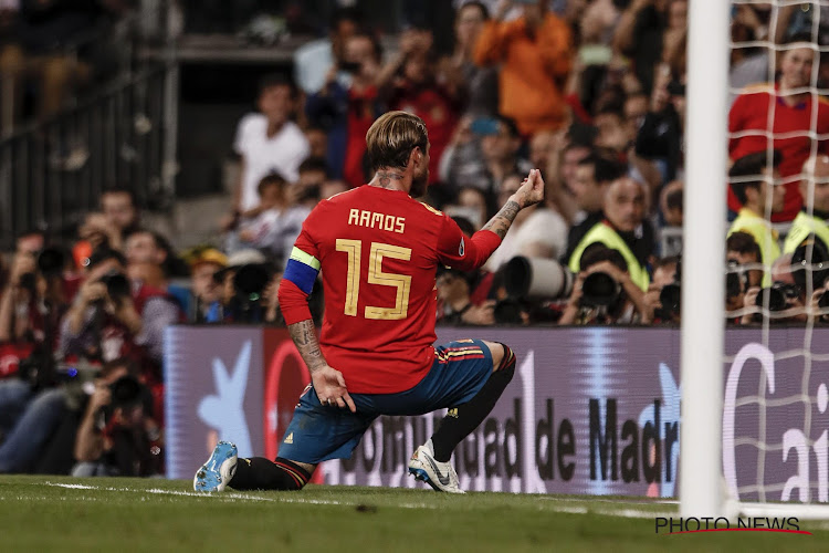 L'étonnante stat de Sergio Ramos avec l'Espagne
