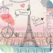 Love Paris Keyboard Theme 4.5 Icon