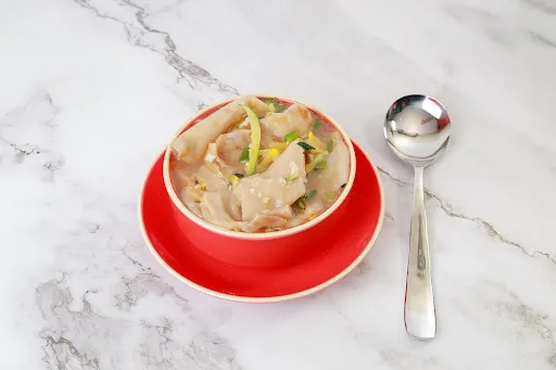 Veg Wonton Noodle Soup