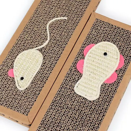 Pet Cat Scratching Board Cat Cardboard Mat Scraper Grinding Claw Toys for Cat Scratcher Cat Furniture Protector Pet Acce