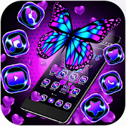 Butterfly Heart Theme  Icon