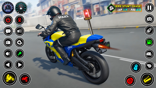 Screenshot Police bike Stunt Bike Racing