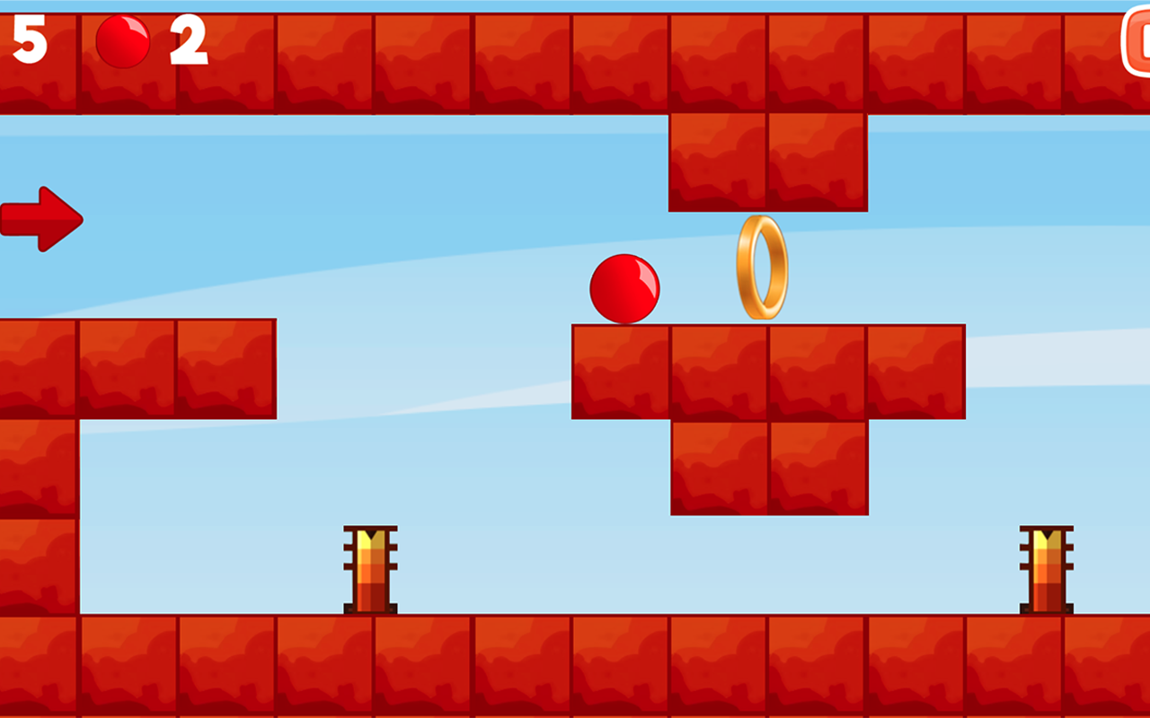 Bounce Ball - HTML5 Game Preview image 3