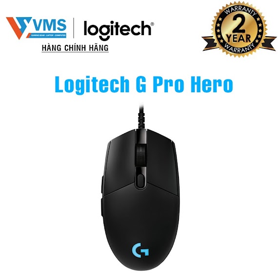 [Mã Elmall51 Giảm 5% Đơn 300K] Chuột Chơi Game Logitech G Pro Hero - Hàng Chính Hãng