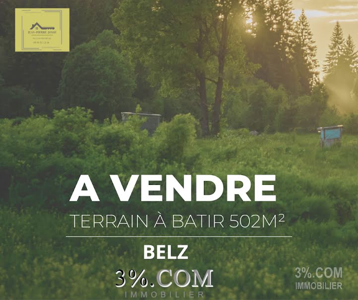 Vente terrain  502 m² à Belz (56550), 216 300 €