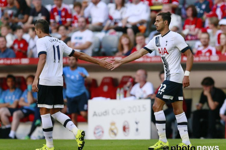 Chadli doet een 'Saganneke' en klopt zich terecht op de borst!