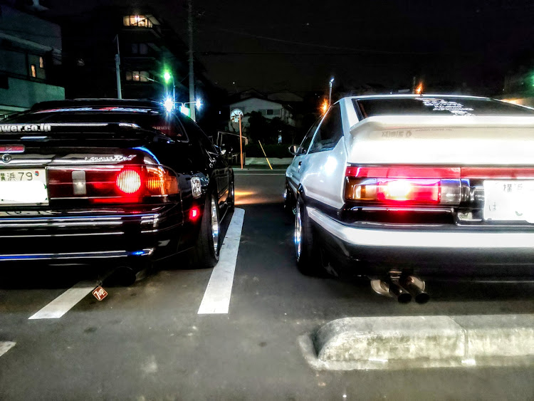 RX-7のFC3S・大黒パーキング・夜活・フォロワーさんにたくさん会えた！😊・皆さん、ありがとうございます！❤️に関するカスタム事例の投稿画像3枚目