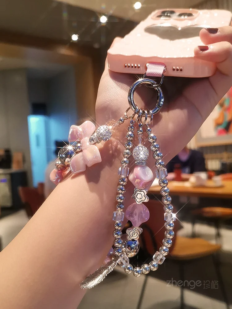 Title 17, Dames korte telefoonketting met dubbele ketting...