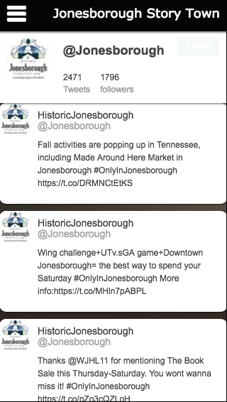 Jonesborough Story Town Screen 2