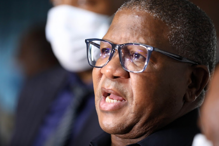 Transport minister Fikile Mbalula. File photo.