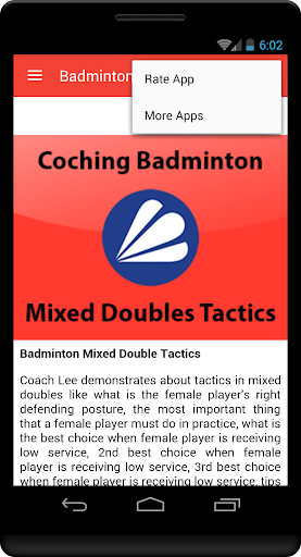 免費下載運動APP|Badminton Mixed Doubles Tactic app開箱文|APP開箱王