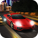 Course automobile 3D icon