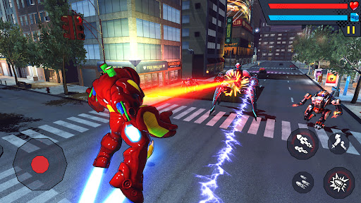 Screenshot Iron Hero Game:Super City Hero