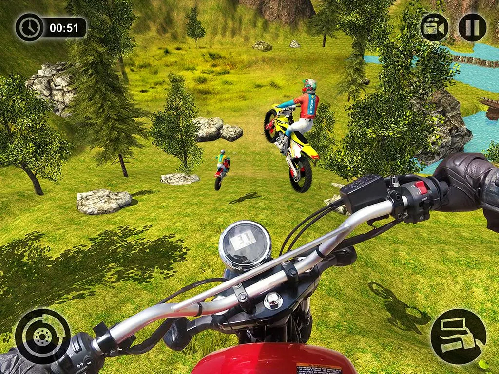   Uphill Offroad Motorbike Rider- 스크린샷 