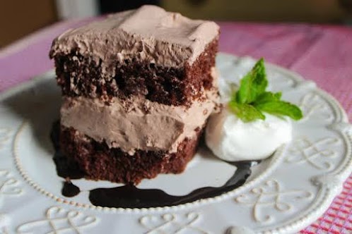 Three Musketeer Chocolate Cake