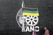 PARTY STRUCTURE: An ANC logo on a wall in downtown Bloemfontein this week ahead of the elective conference