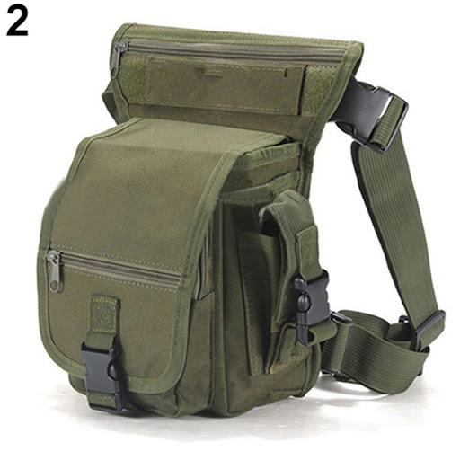 Title 6, Cycling leg pack for easy access to essentials....