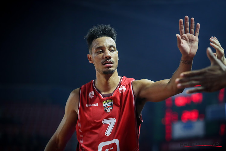 Antwerp Giants pas na verlengingen voorbij Spirou Charleroi