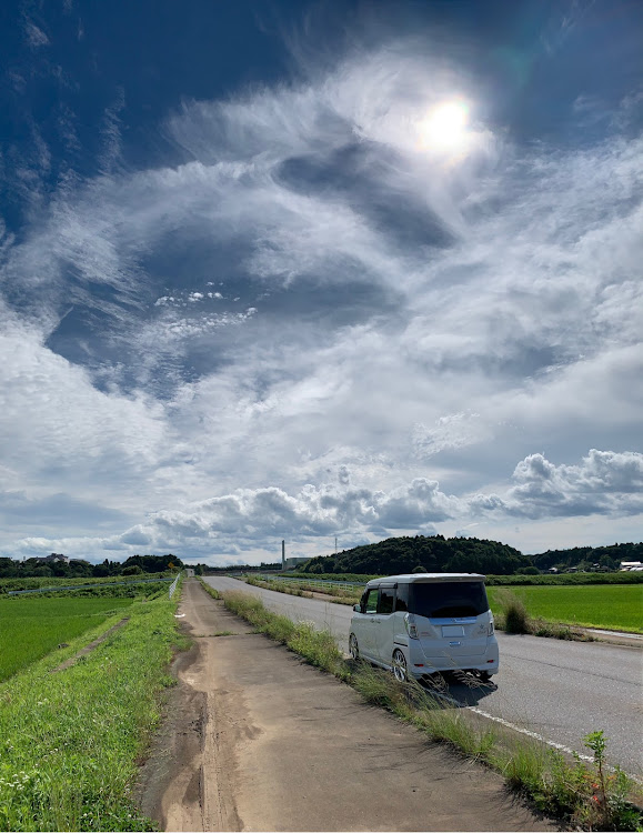 デイズルークスの雲・空・薔薇・梅雨の晴れ間に関するカスタム事例の投稿画像1枚目