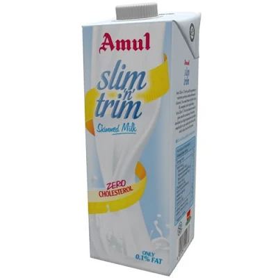 Amul Slim N Trim Milk Pouch