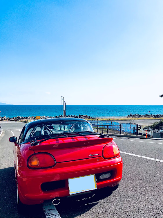 カプチーノのホワイトデー・洗車に関するカスタム事例の投稿画像1枚目