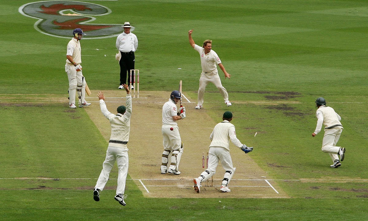 Shane Warne's 700th Test wicket at MCG. - Philip Brown — Google Arts   Culture