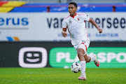 Mamelodi Sundowns have signed Brazilian midfielder Lucas Ribeiro Costa, pictured here playing for RWD Molenbeek against KV Mechelen in  Belgium in February 2021.