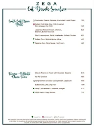 Zega - Sheraton menu 4