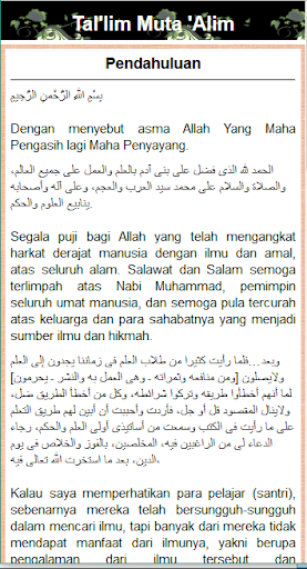 Terjemah Kitab Talim Muta Alim