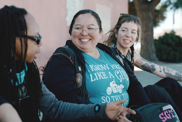 Mujeres motoristas