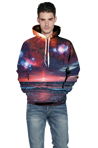 Title 13, Mens hooded sweatshirt