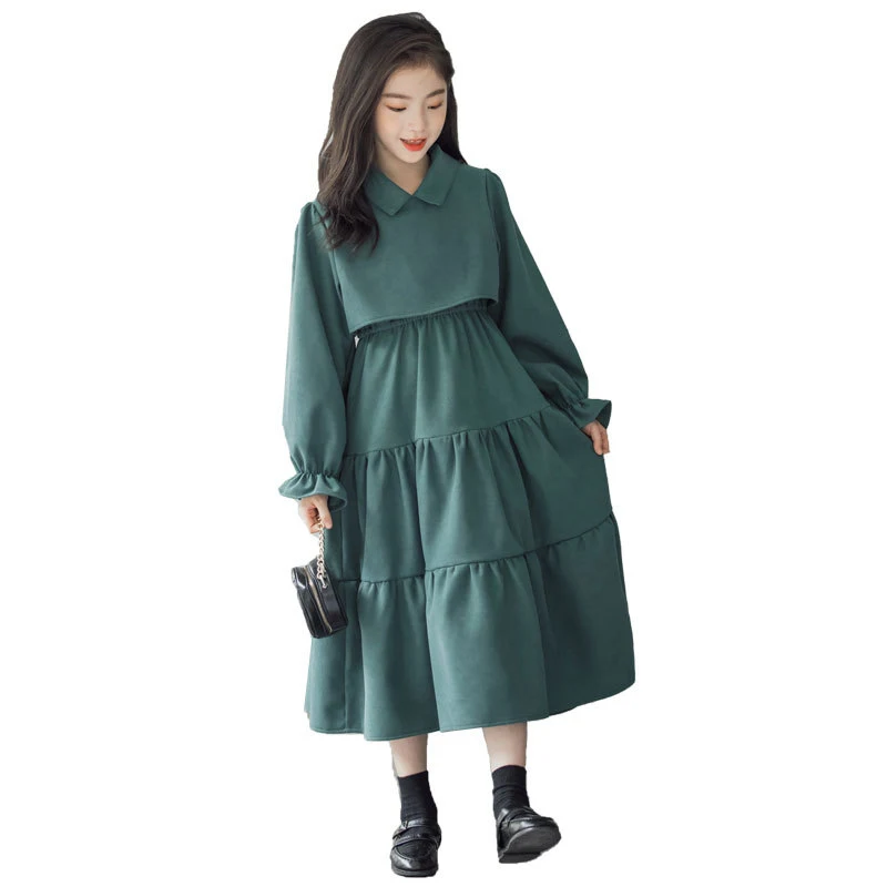 Jupe Épaisse et Chaude en Velours Côtelé et Coton pour Enfants Vêtements Enfants Tendance Design Élégant Idéal Hiver