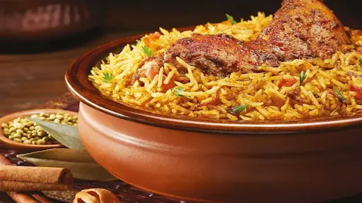 Chicken Biryani With Curry