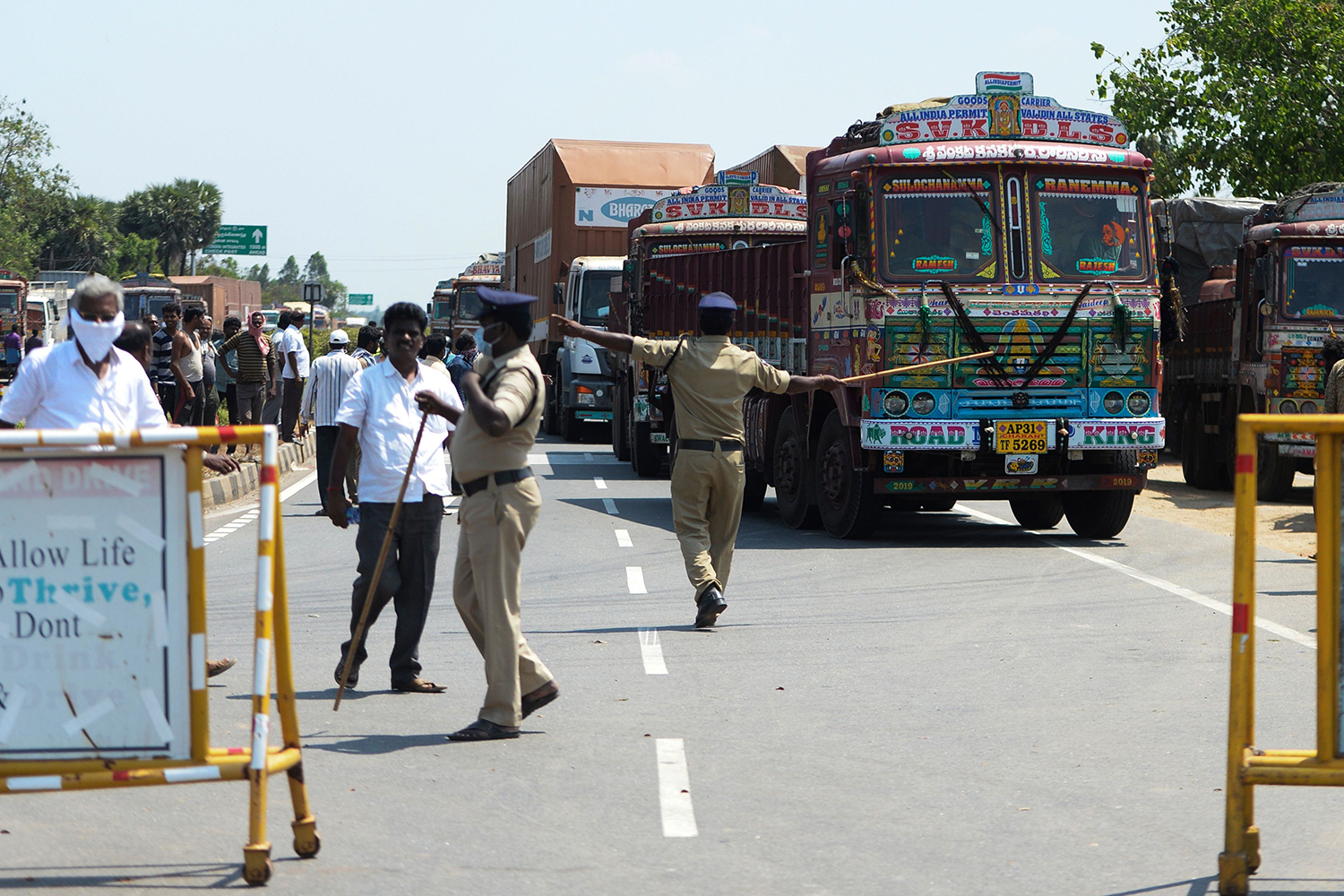 Hostility between states amid the COVID-19 pandemic hits trade, spurs food inflation fears